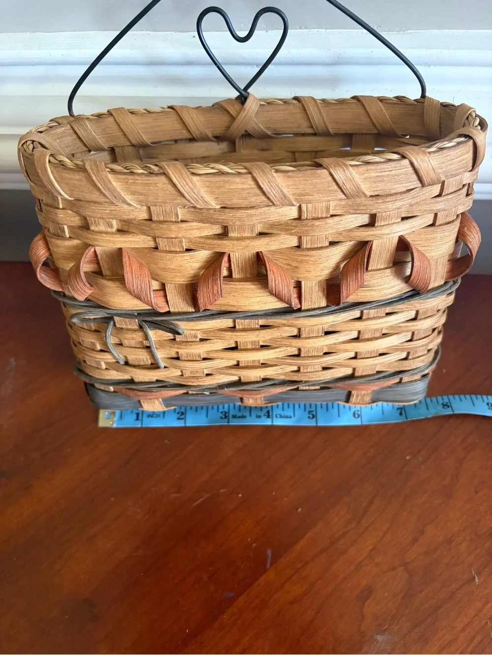 Vintage Farmhouse wall basket